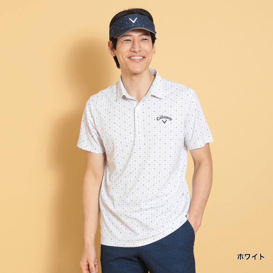 Callaway（キャロウェイ） ゴルフウェア 半袖シャツ 春 夏 -3℃裏クール