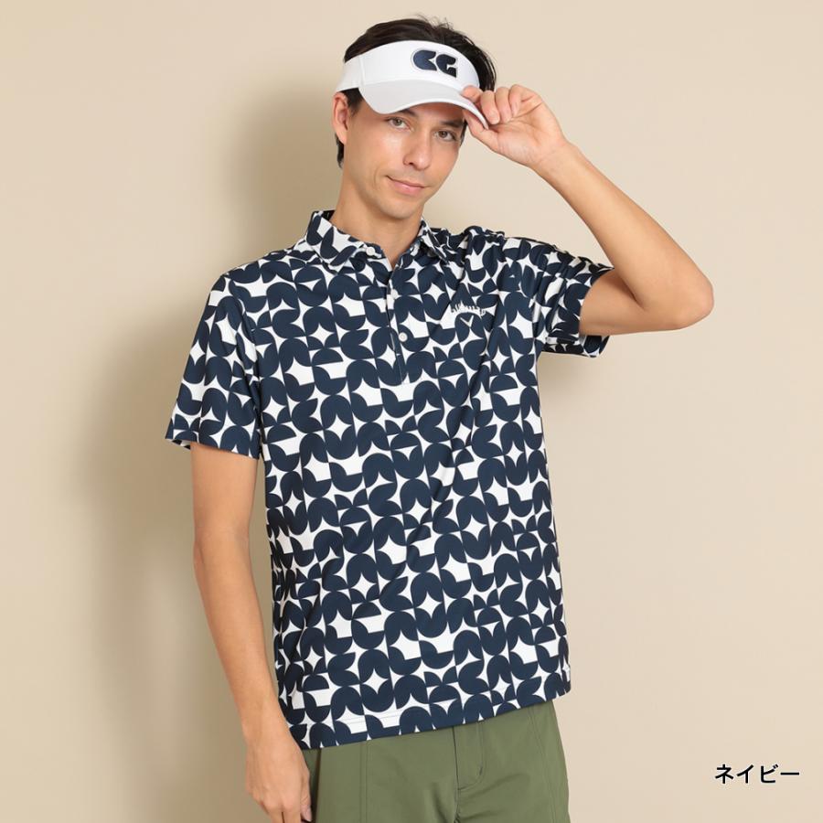 Callaway（キャロウェイ） ゴルフウェア 半袖シャツ 春 夏 幾何学