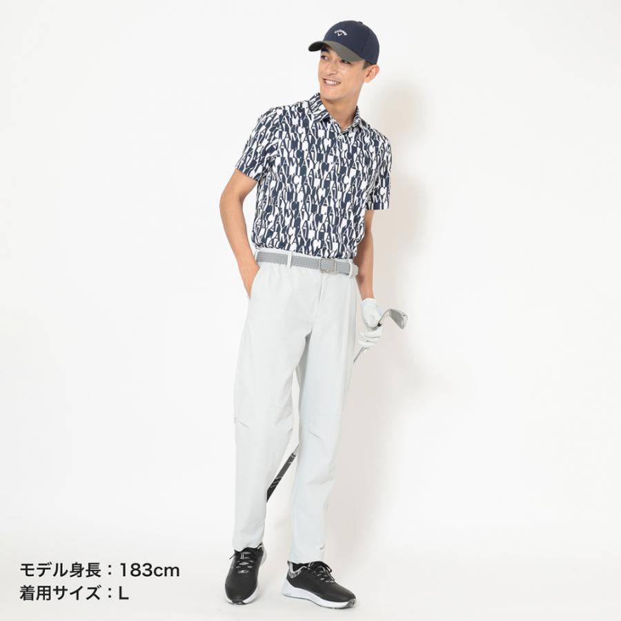CALLAWAY 半袖シャツ　Lサイズ Callaway（キャロウェイ） ゴルフウェア 半袖シャツ 春 夏