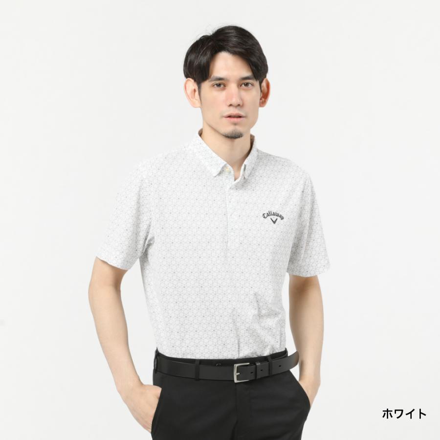 送料込】 キャロウェイ CALLAWAY メンズ ゴルフウェア 吸汗 速乾 半袖