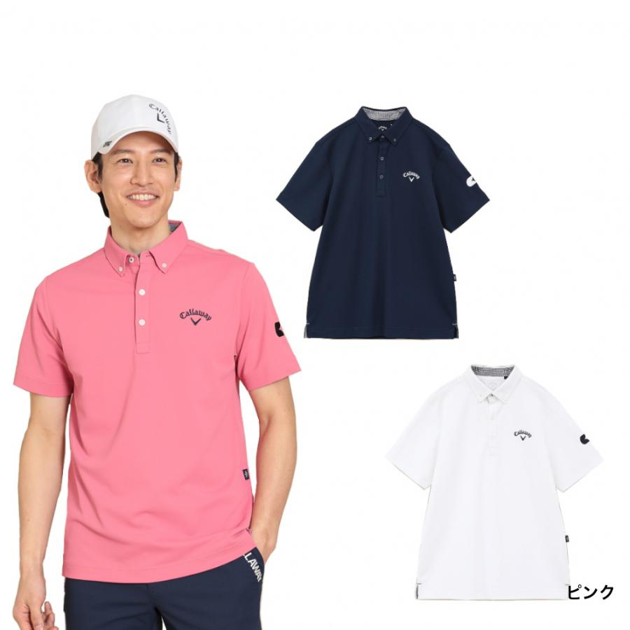 Callaway キャロウェイ ゴルフウェア 半袖シャツ 春 夏 鬼カノコ Callaway キャロウェイ ゴルフウェア 半袖シャツ 春 夏 鬼カノコ