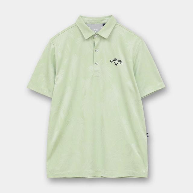 Callaway（キャロウェイ） ゴルフウェア 半袖シャツ 春 夏 ヤシの木柄