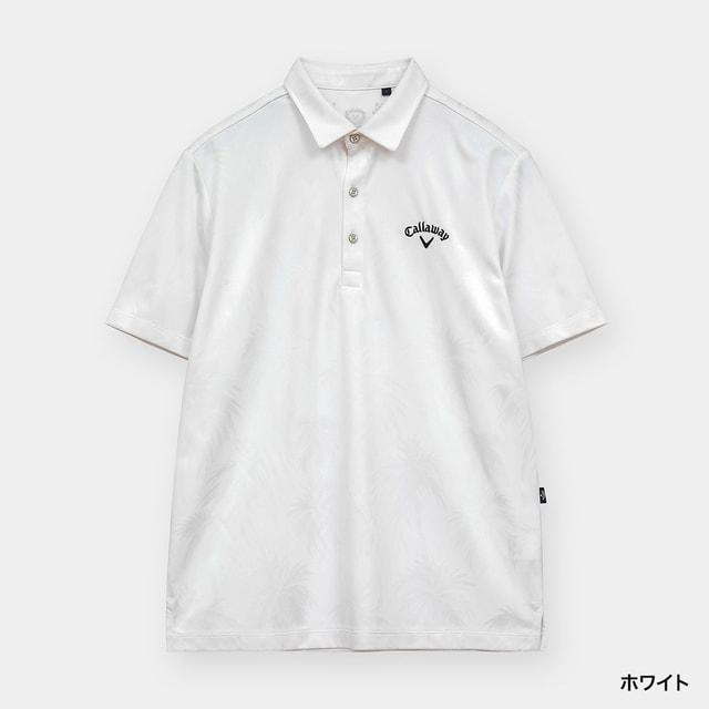 Callaway（キャロウェイ） ゴルフウェア 半袖シャツ 春 夏 ヤシの木柄