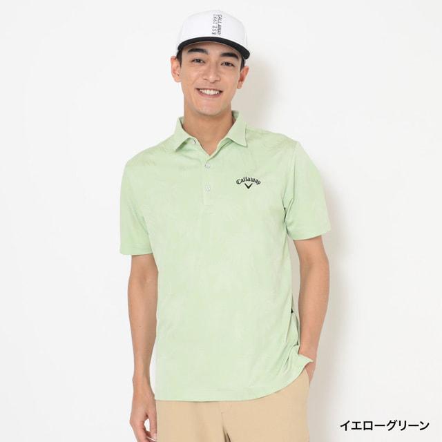 Callaway（キャロウェイ） ゴルフウェア 半袖シャツ 春 夏 ヤシの木柄