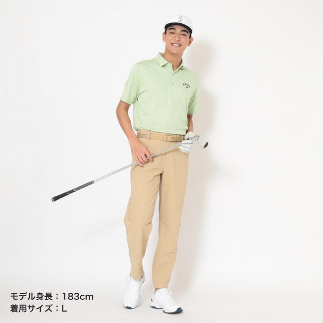 Callaway（キャロウェイ） ゴルフウェア 半袖シャツ 春 夏 ヤシの木柄