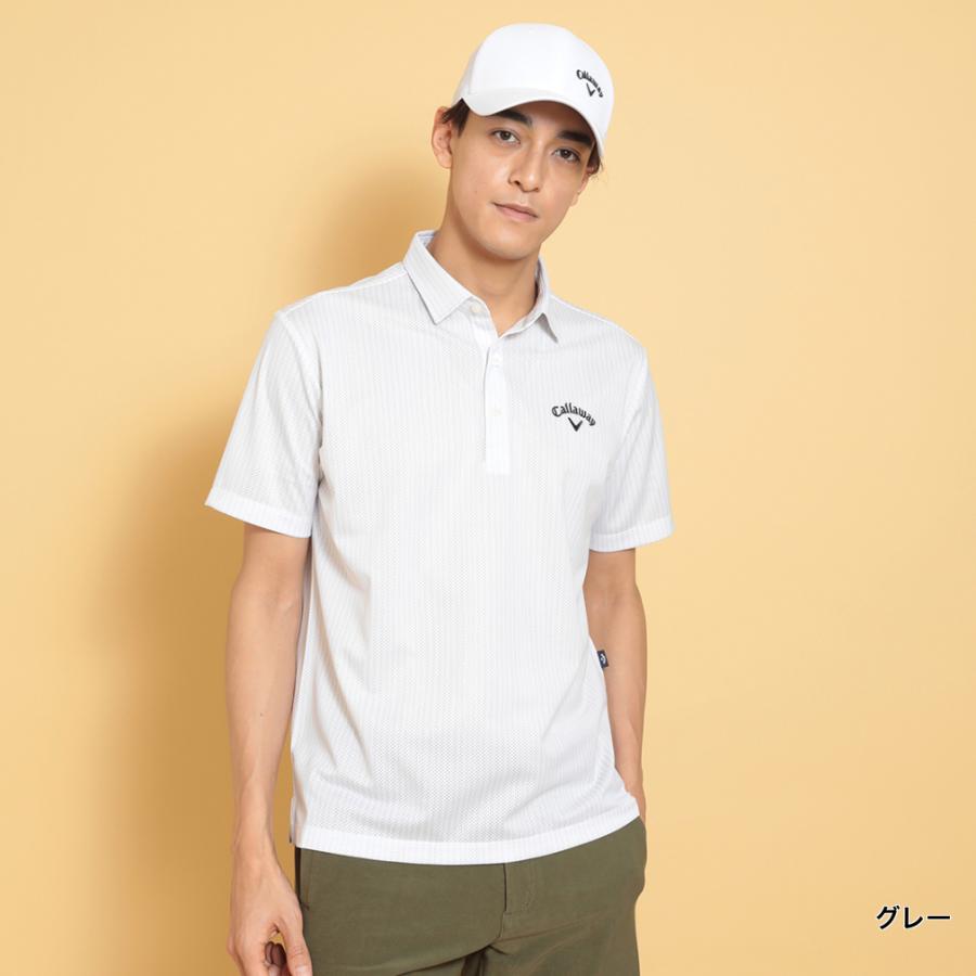 新品未使用品キャロウェイ半袖シャツ メッシュ素材 Callaway キャロウェイ ゴルフウェア 半袖シャツ 春 夏 かざあな