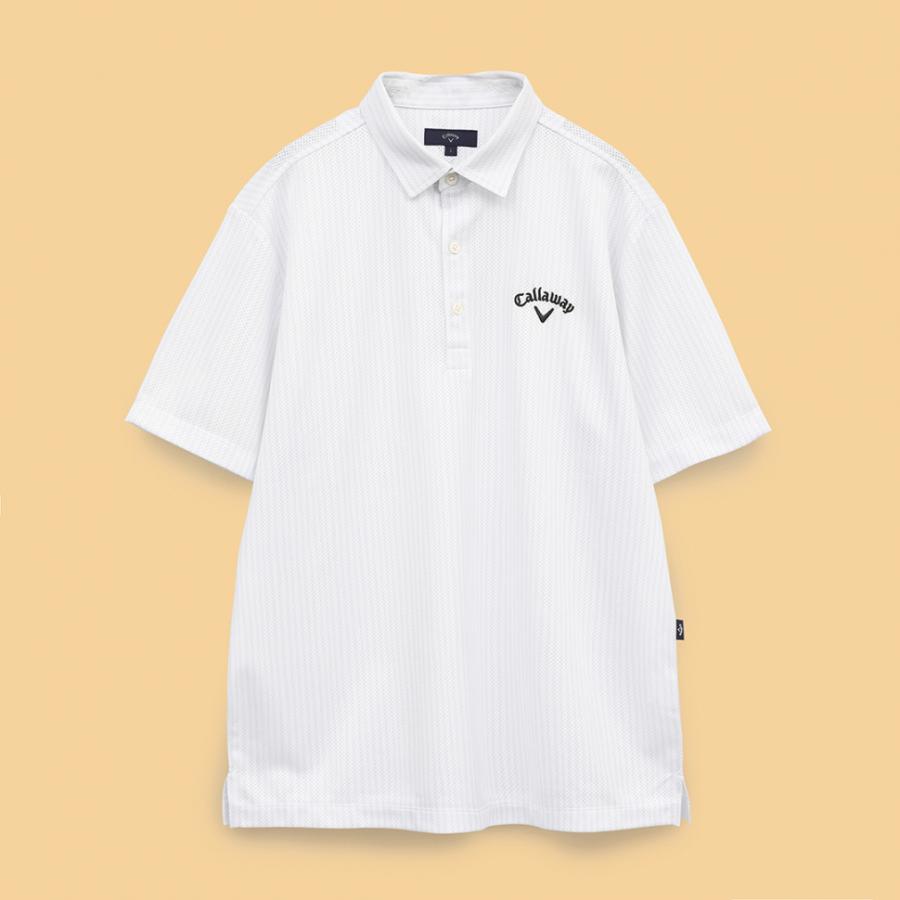 新品未使用品キャロウェイ半袖シャツ メッシュ素材 楽天市場】キャロウェイ ゴルフウェア 半袖シャツ 春 夏 かざ