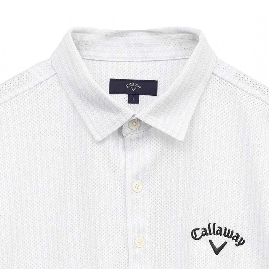 新品未使用品キャロウェイ半袖シャツ メッシュ素材 楽天市場】キャロウェイ ゴルフウェア 半袖シャツ 春 夏 かざ