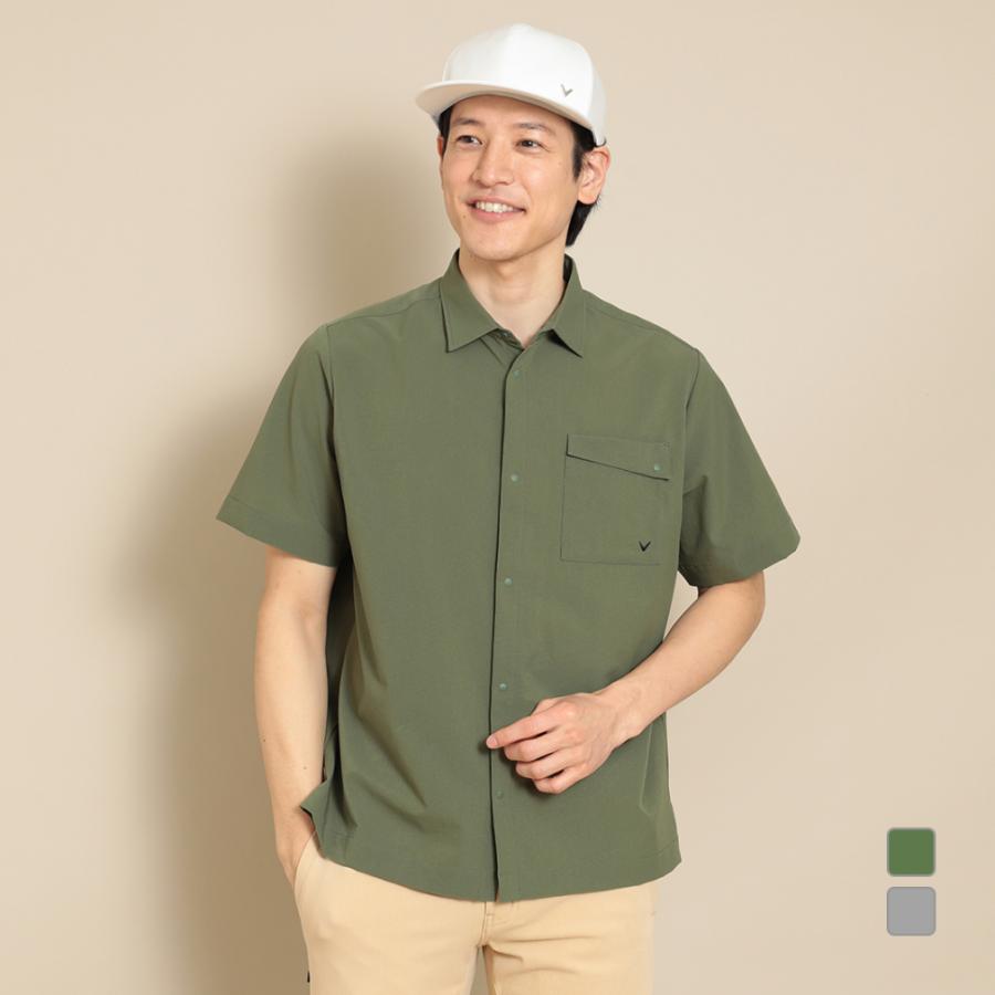 Callaway キャロウェイ ゴルフウェア 半袖シャツ 春 夏 ドット