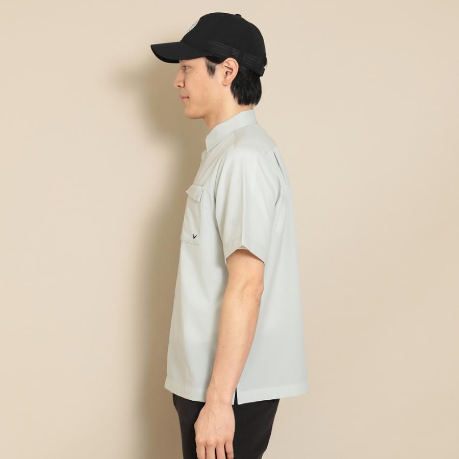 ゴルフ メンズ DEVEREUX トップス 半袖 シャツ（アイボリー） ゴルフ