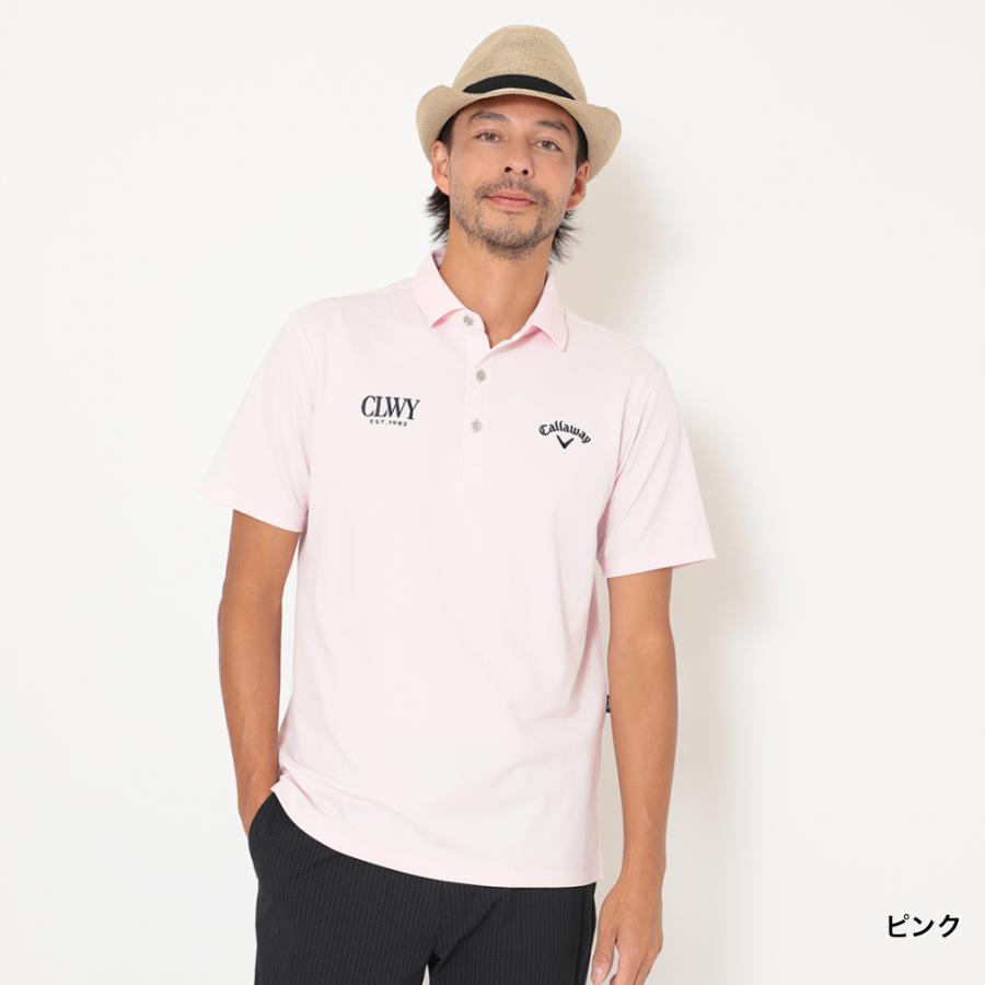 美品 Callaway キャロウェイ ゴルフウェア ポロシャツ シャツ 半袖 Callaway（キャロウェイ） ゴルフウェア 半袖シャツ 春 夏 ビッグ