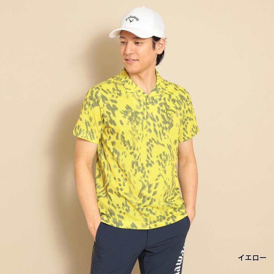 Callaway ゴルフシャツ LLサイズ パターン柄 3着セット Callaway（キャロウェイ） ゴルフウェア シャツ 春 夏 マルチカラー