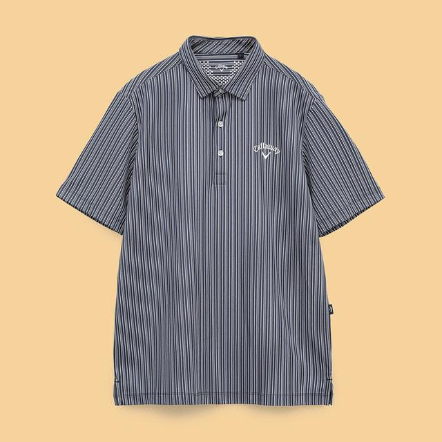 Callaway（キャロウェイ） ゴルフウェア 半袖シャツ 春 夏 ストライプ