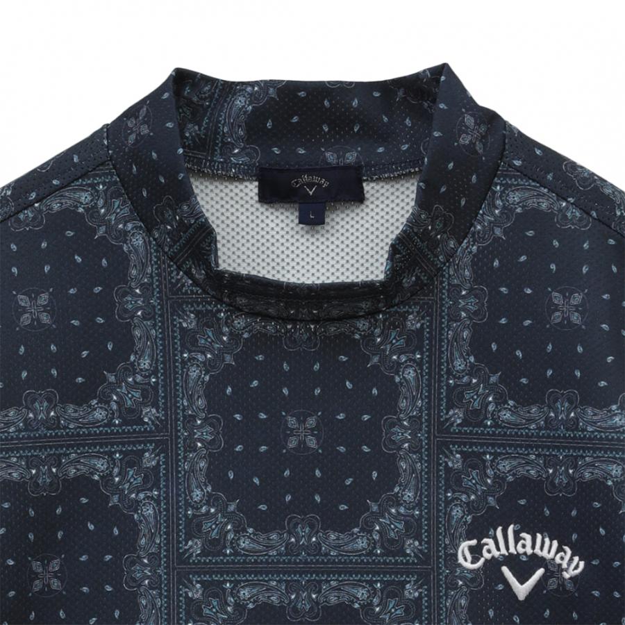 Callaway キャロウェイ ゴルフウェア シャツ 春 夏 バンダナ