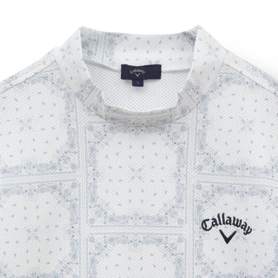 Callaway キャロウェイ ゴルフウェア シャツ 春 夏 バンダナ