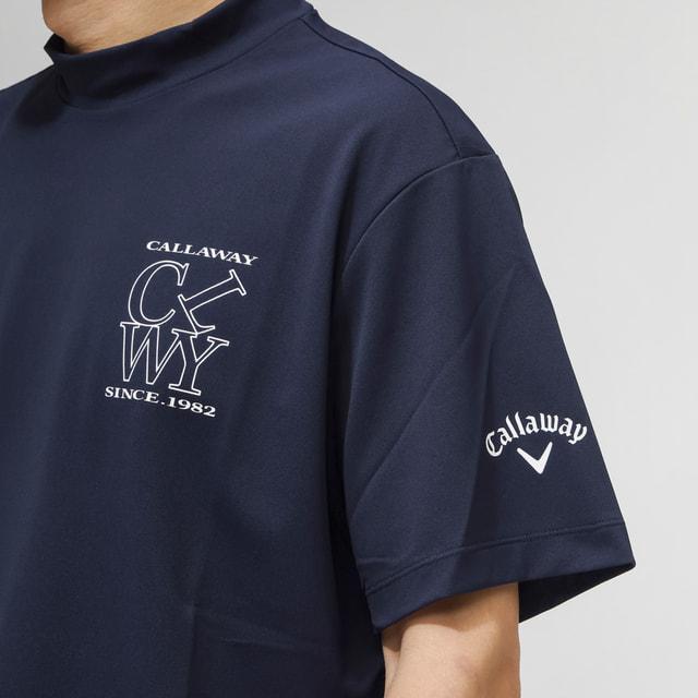 Callaway（キャロウェイ） ゴルフウェア 半袖シャツ 秋 冬 ハイゲージ