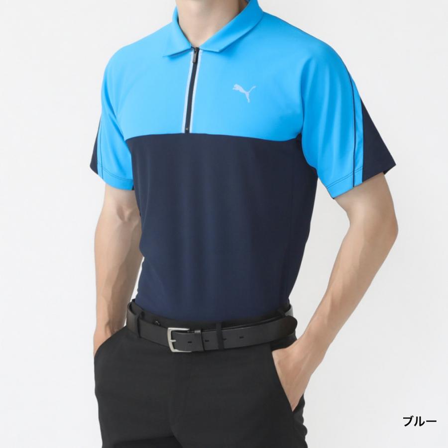 PUMA（プーマ） ゴルフウェア 半袖シャツ 春 夏 PF ストレッチCBテック