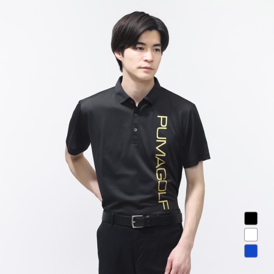 PUMA（プーマ） ゴルフウェア 半袖シャツ 秋 冬 PGビックロゴポロ