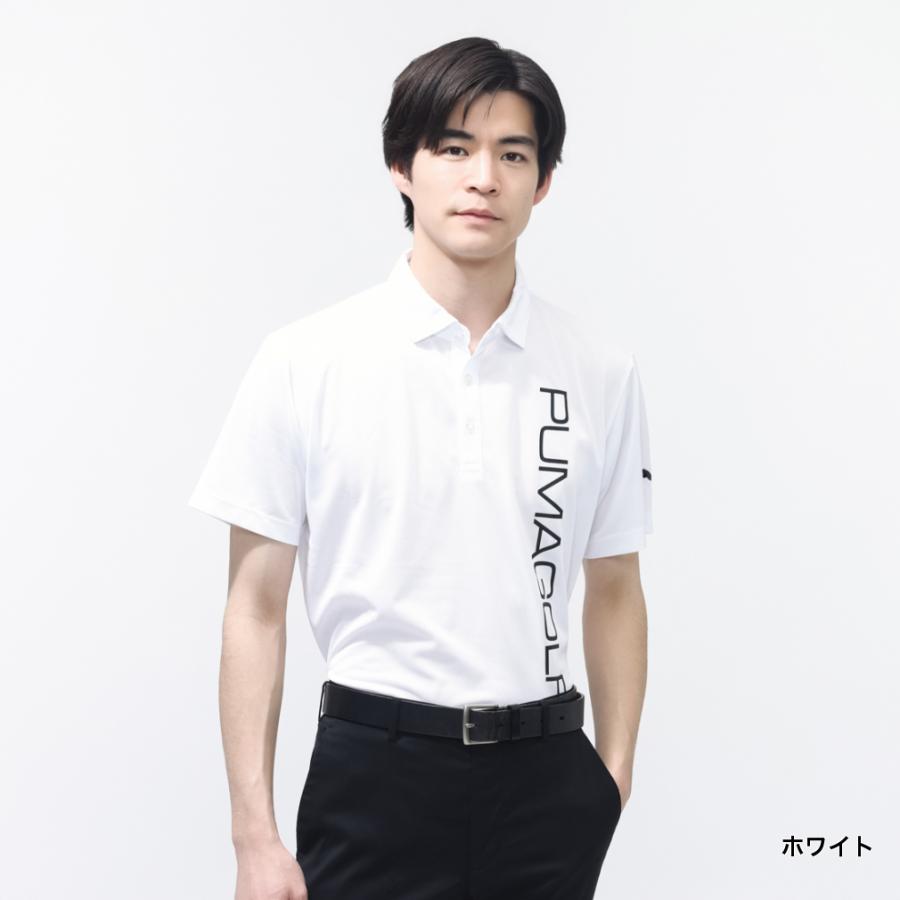 PUMA（プーマ） ゴルフウェア 半袖シャツ 秋 冬 PGビックロゴポロ