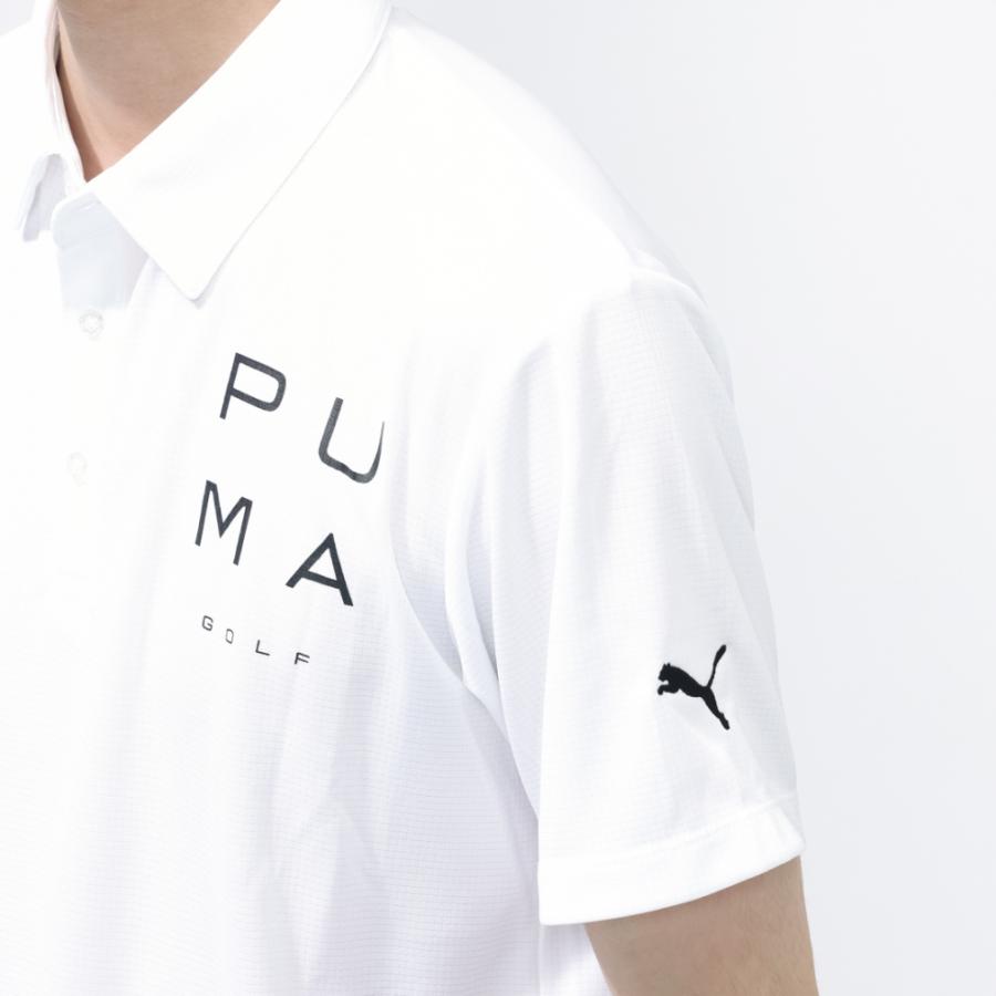 PUMA（プーマ） ゴルフウェア 半袖シャツ 秋 冬 PGロゴポロ 637847