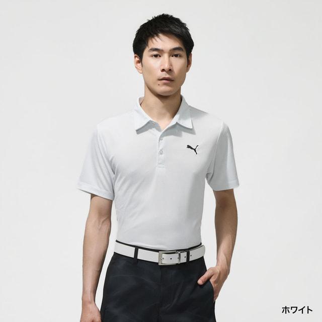 PUMA（プーマ） ゴルフウェア 半袖シャツ 春 夏 ゴルフジャガードポロ