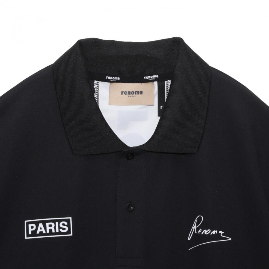 レノマ ゴルフウェア 半袖シャツ 春 夏 BACK SWITCHING POLO SHIRT SS