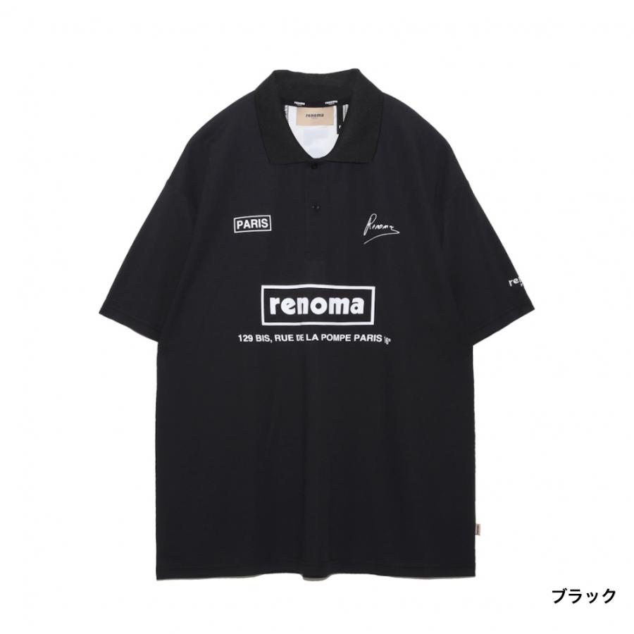 レノマ ゴルフウェア 半袖シャツ 春 夏 BACK SWITCHING POLO SHIRT SS