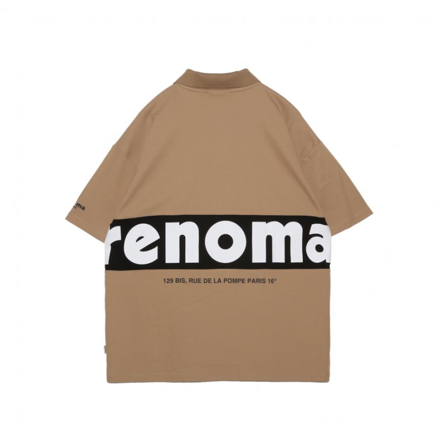 レノマ ゴルフウェア 半袖シャツ 春 夏 BIG LOGO POLO SHIRT SS RGBC