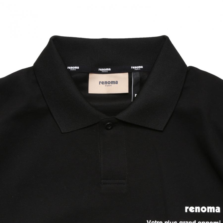 レノマ ゴルフウェア 半袖シャツ 春 夏 BIG LOGO POLO SHIRT SS RGBC