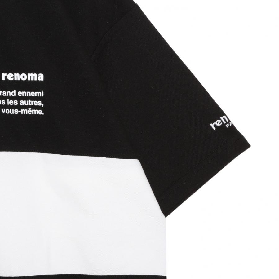レノマ ゴルフウェア 半袖シャツ 春 夏 BIG LOGO POLO SHIRT SS RGBC
