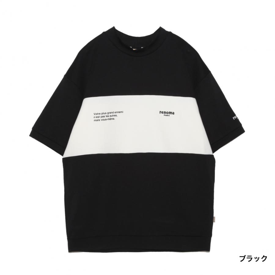 ゴルフウェア 半袖シャツ 春 夏 MOCKNECK SWITCH SWEAT SS RGBC-001