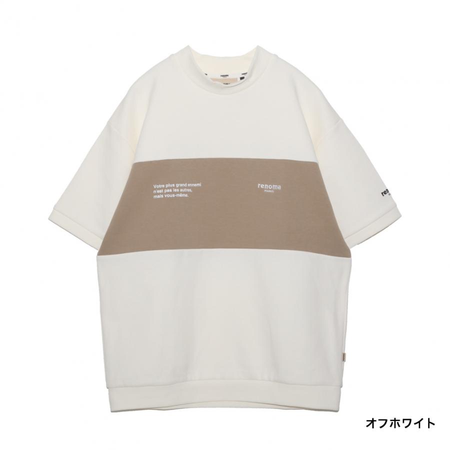 ゴルフウェア 半袖シャツ 春 夏 MOCKNECK SWITCH SWEAT SS RGBC-001