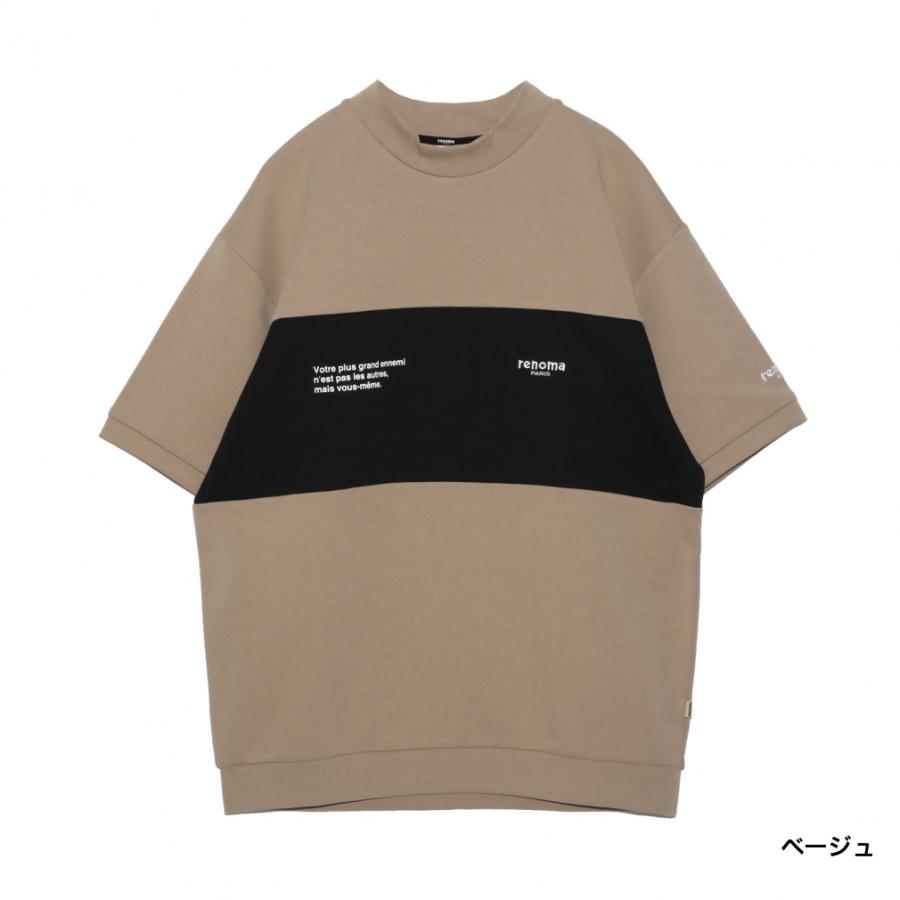 ゴルフウェア 半袖シャツ 春 夏 MOCKNECK SWITCH SWEAT SS RGBC-001