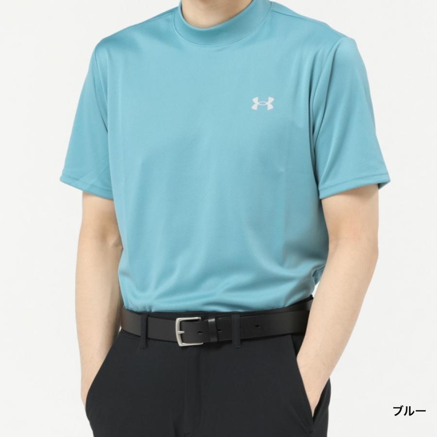 アンダーアーマー ゴルフウェア 半袖 シャツ 春 夏 UA Core Mock Neck  