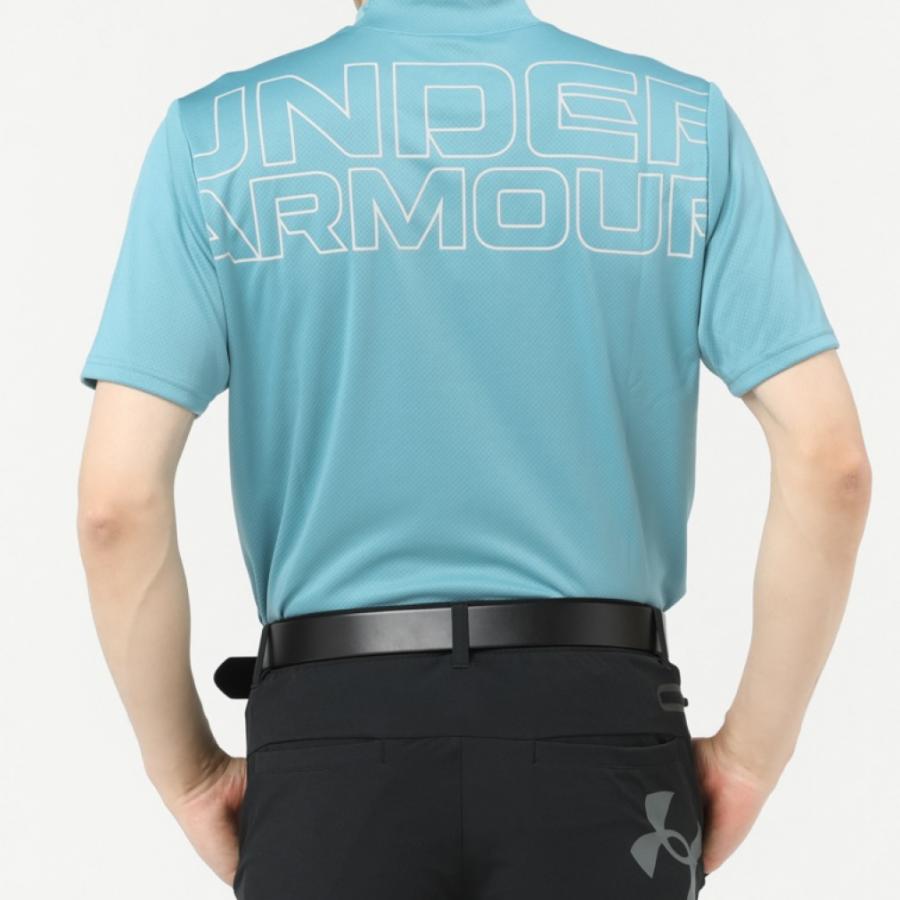 アンダーアーマー ゴルフウェア 半袖 シャツ 春 夏 UA Core Mock Neck 