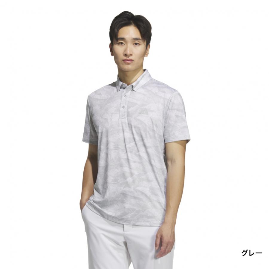 adidas/アディダス ゴルフ ポロシャツ【ライトグレー/Ｌ】新品！ アディダス（adidas）（メンズ）ゴルフウェア 3ストライプス メッシュ メンズウェア