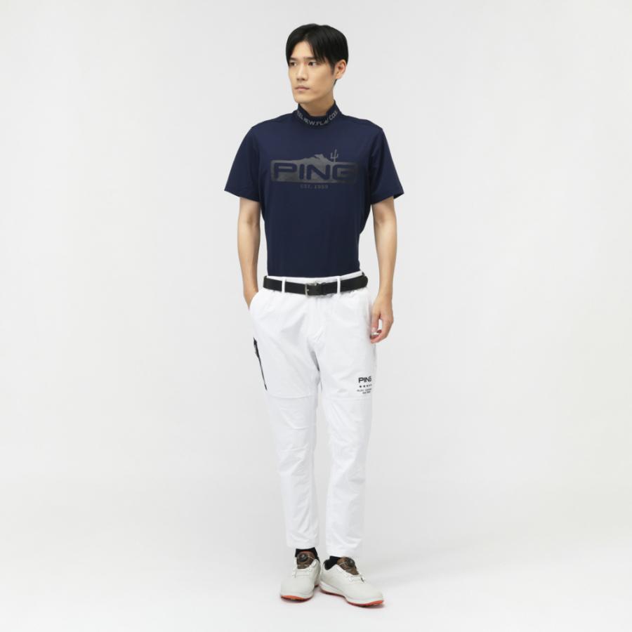 PING（ピン） ゴルフウェア 半袖シャツ 秋 冬 24FWストレッチカノコ