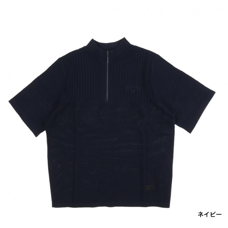 Callaway（キャロウェイ） ゴルフウェア 半袖シャツ 秋 冬 半袖ハーフ