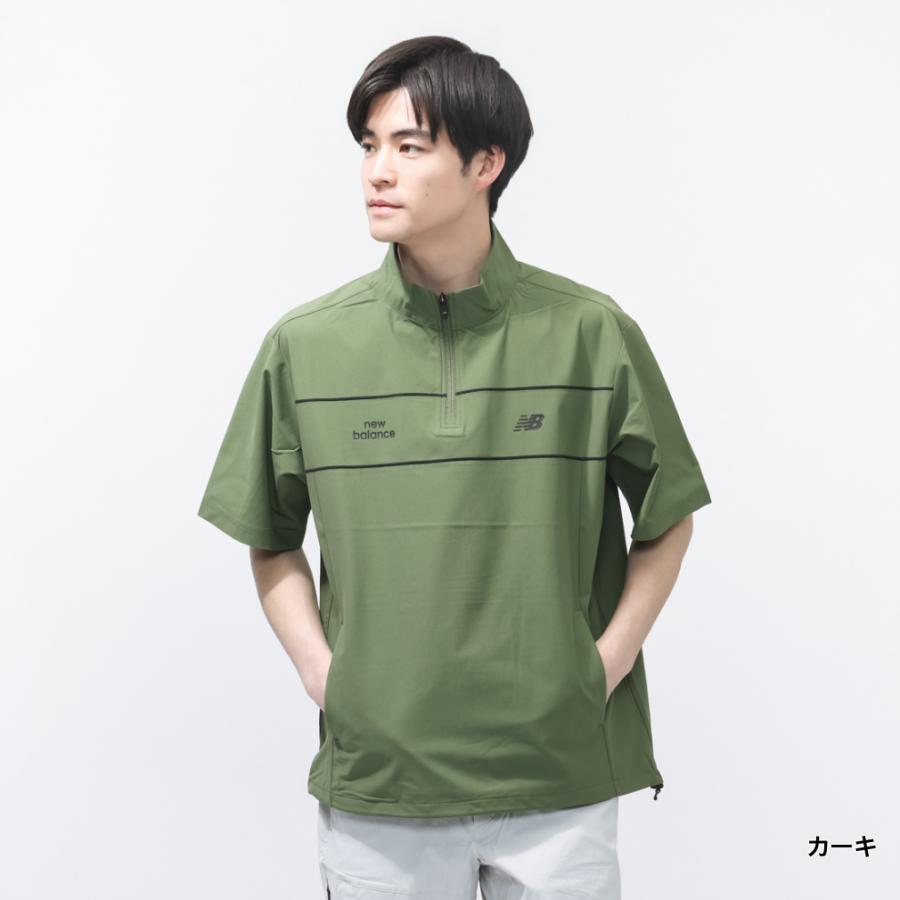 New Balance（ニューバランス） ゴルフウェア 半袖ウインドブレーカー