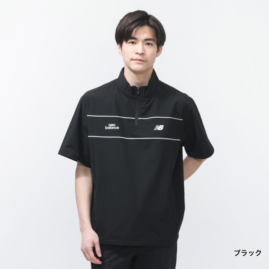 New Balance（ニューバランス） ゴルフウェア 半袖ウインドブレーカー