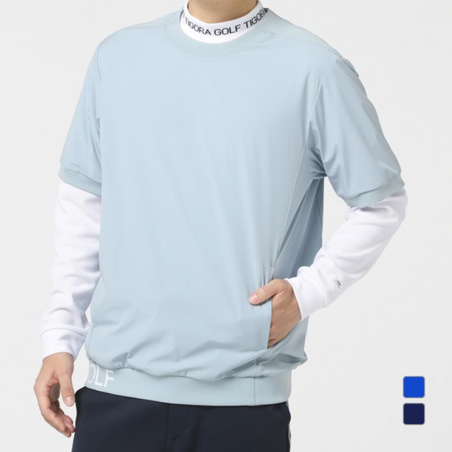 TIGORA ティゴラ ゴルフウェア 半袖ウインドブレーカー 秋 冬