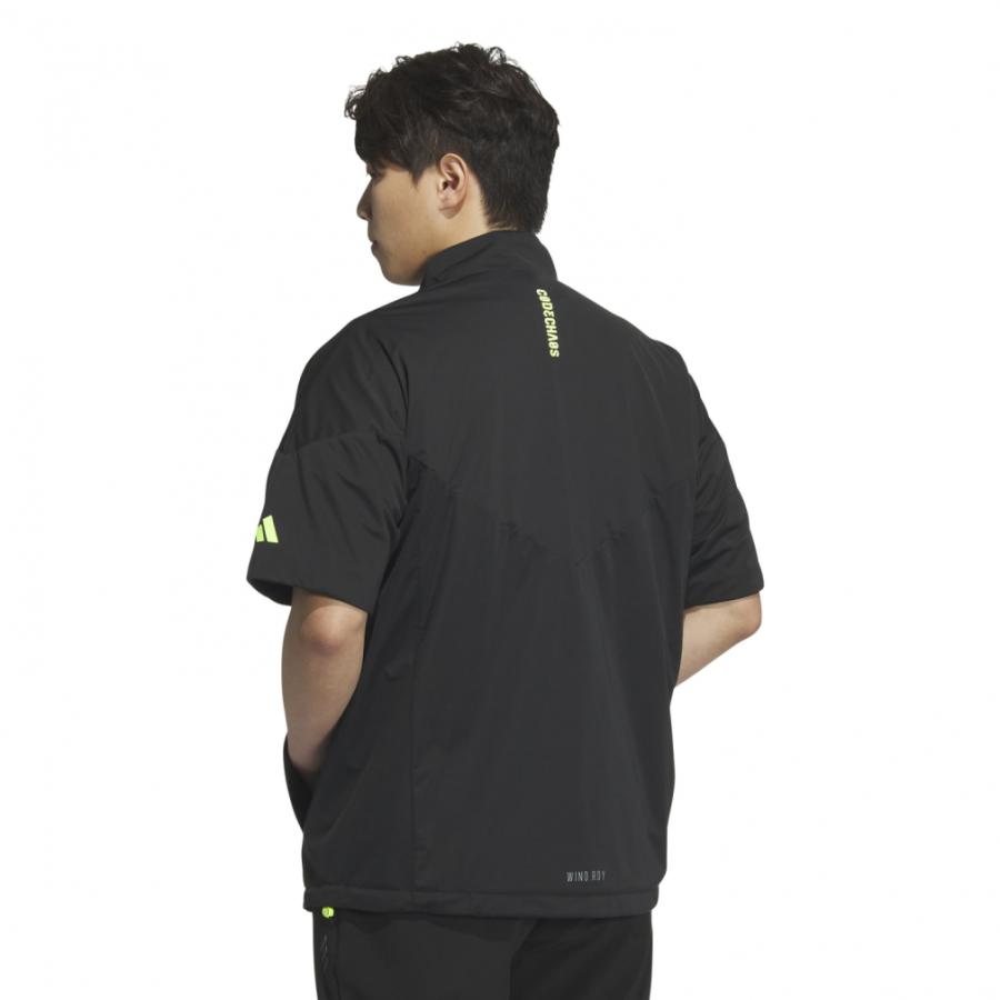 adidas アディダス ゴルフウェア 半袖ウインドブレーカー 秋 冬 adidas アディダス ゴルフウェア 半袖ウインドブレーカー 秋 冬