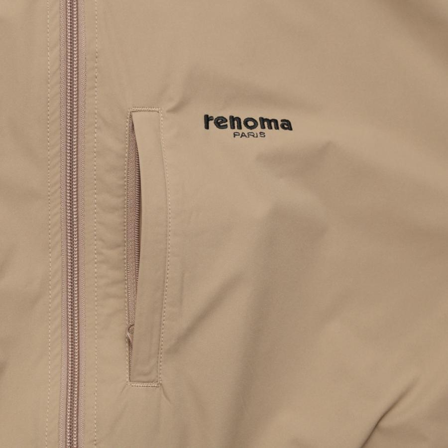 レノマ ゴルフウェア 長袖ウインドブレーカー 春 夏 ZIP UP P/TAFFETA
