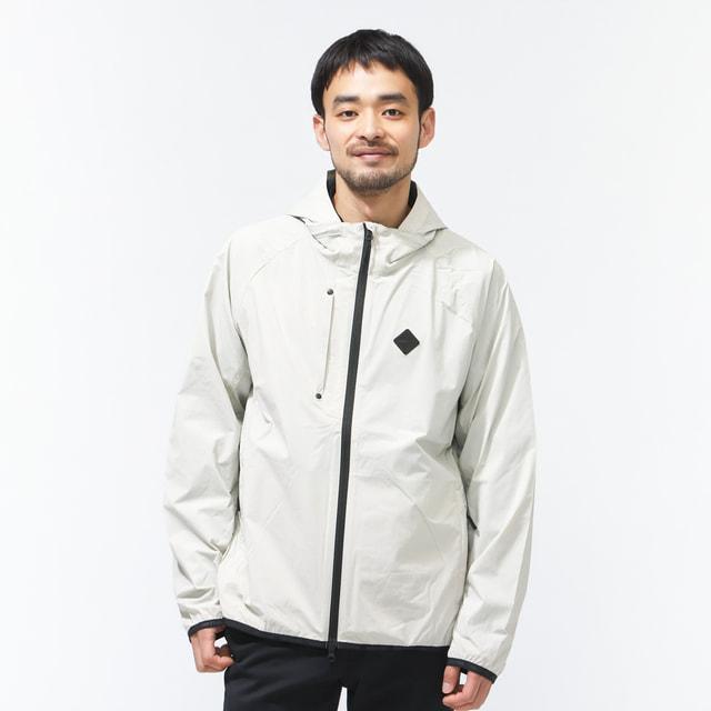 BRIEFING GOLF フード付きナイロンジャケット M ブルーグレー BRIEFING（ブリーフィング）の「【ブリーフィングゴルフ】MENS WATER