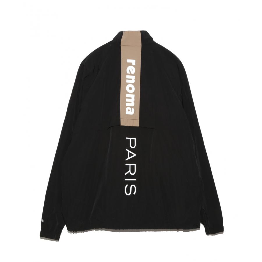 Renoma PARIS ロゴ ウィンドブレーカー サイズM ゴルフウェア 長袖ウインドブレーカー 春 夏 BACK SWITCHING NYLON ZIP