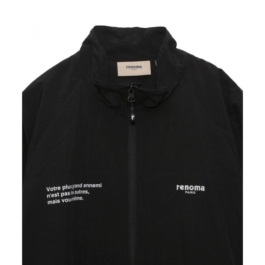 ゴルフウェア 長袖ウインドブレーカー 春 夏 BACK SWITCHING NYLON ZIP