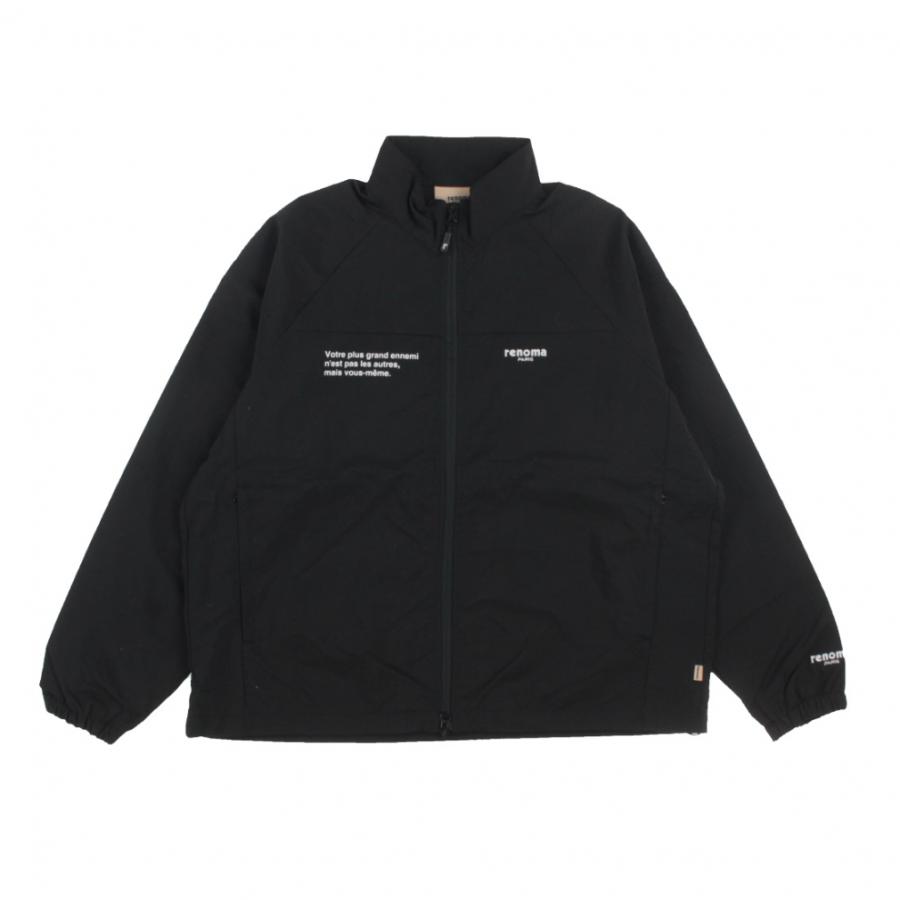 ゴルフウェア 長袖ウインドブレーカー 春 夏 BACK SWITCHING NYLON ZIP
