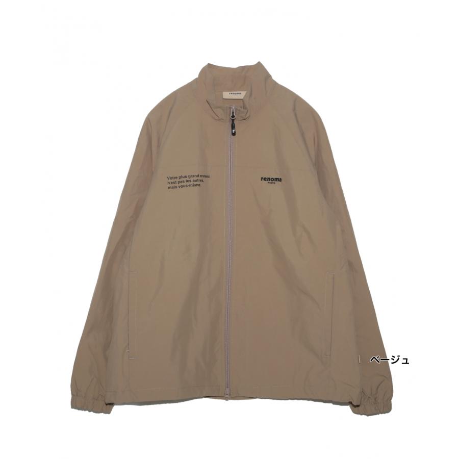 ゴルフウェア 長袖ウインドブレーカー 春 夏 BACK SWITCHING NYLON ZIP
