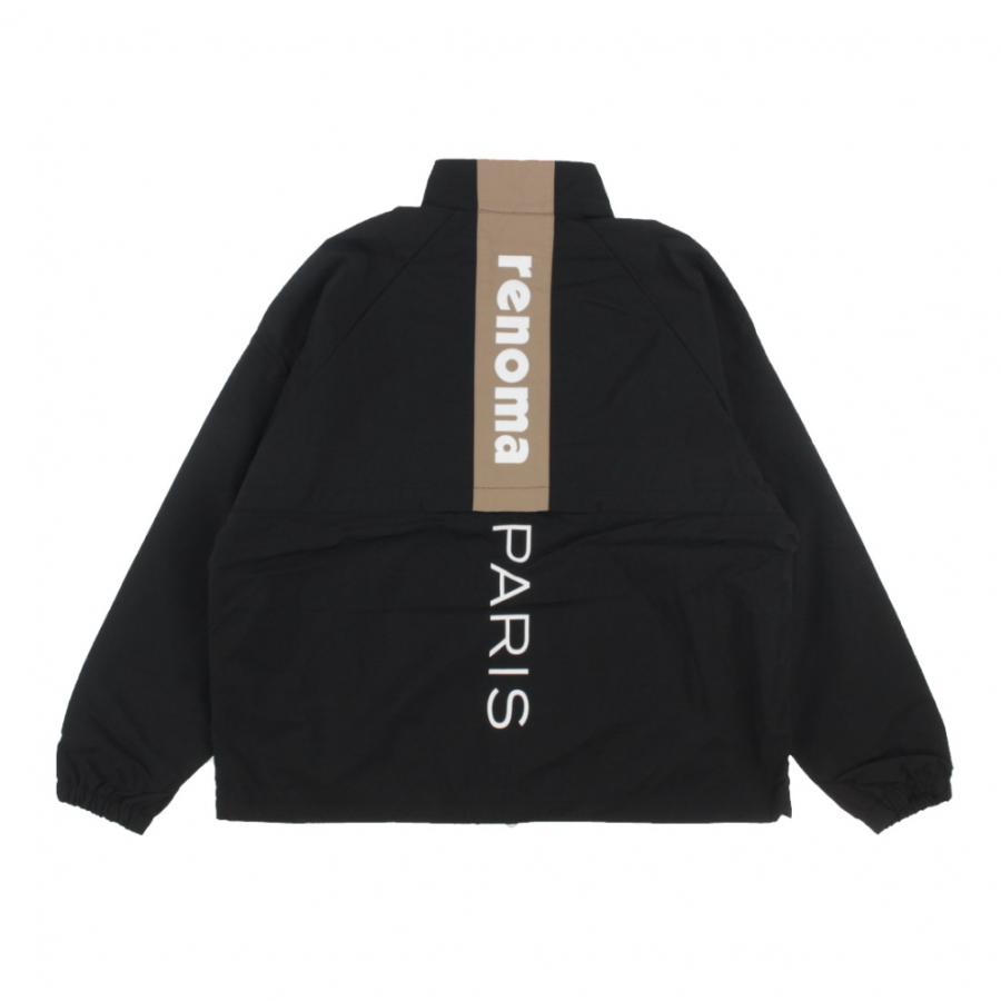 ゴルフウェア 長袖ウインドブレーカー 春 夏 BACK SWITCHING NYLON ZIP