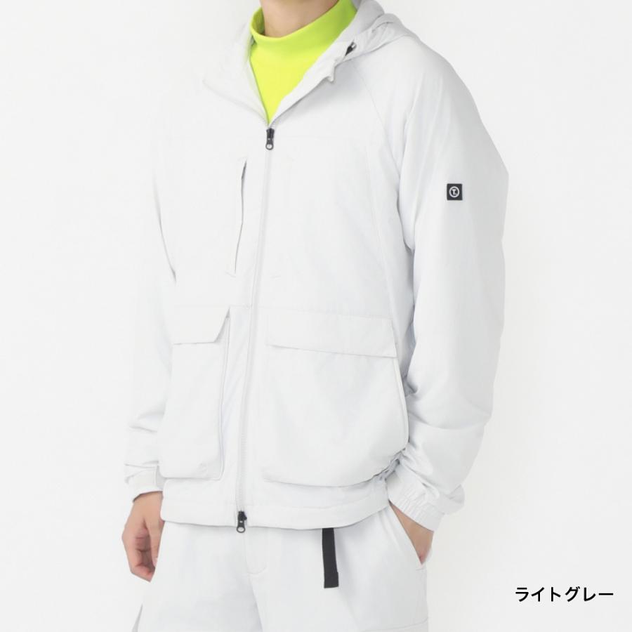 TIGORA（ティゴラ） ゴルフウェア 長袖ウインドブレーカー 秋 冬 T